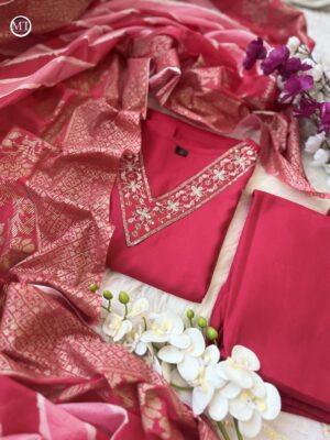 Embroidery Salwar with Dupatta