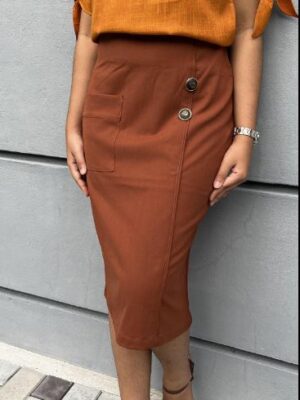 One pocket office Skirt