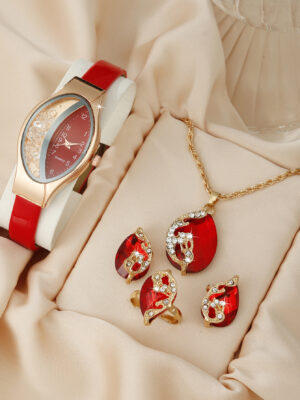 Casual Womens Watch Set