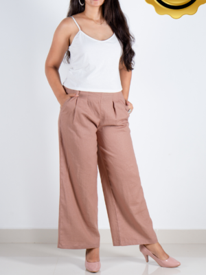 Wide Leg Linen Pant