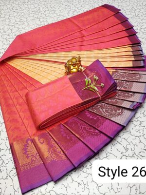 3D Embossed Wedding Sarees