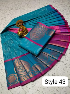 3D Embossed Wedding Sarees Catalogue 2