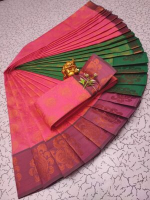 3D Embossed Wedding Sarees