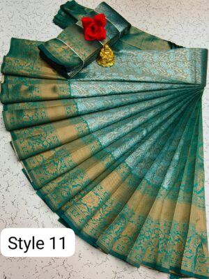 GRAND WEDDING TISSUE SILK SAREE