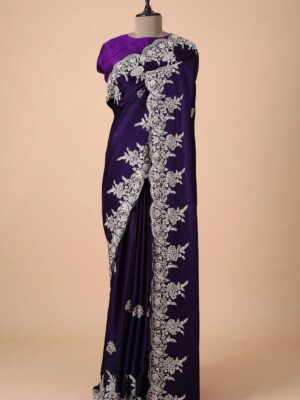 Japan Satin Designer Saree