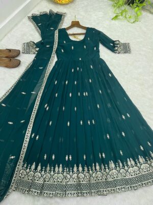 ANARKALI EMBROIDEY PARTY SALWAR