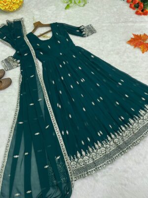 ANARKALI EMBROIDEY PARTY SALWAR