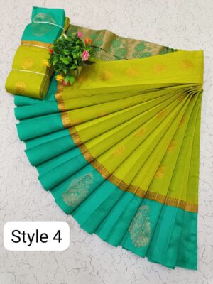 UPPADA KOTANJI BORDER SILK COTTON SAREES – VOL1