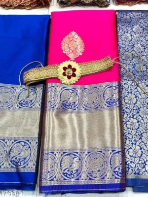 Tussar Silk Lehengha Saree