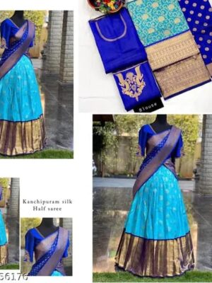 TREDITIONAL HALF SAREE LAHENGA