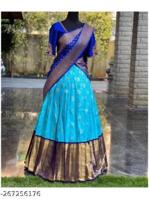 TREDITIONAL HALF SAREE LAHENGA